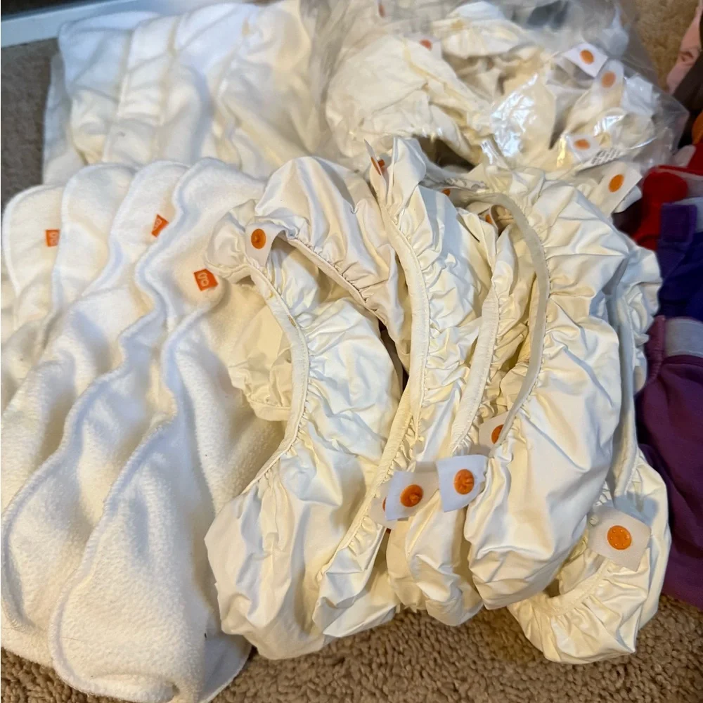Vibrant GDiaper Covers Set for Kids With Inserts/Liners